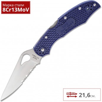 Нож SPYDERCO Byrd Cara Cara 2 BY03PSBL2 Нож SPYDERCO Byrd Cara Cara 2 BY03PSBL2